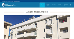 Desktop Screenshot of immobiliarefini.it